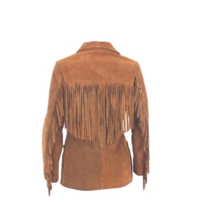 Vintage Adler of California fringe suede jacket