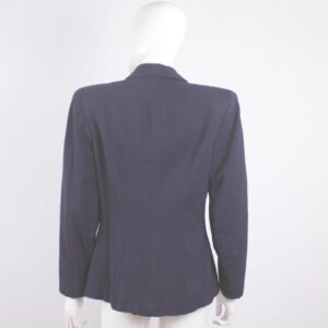 vintage royal blue 1940s suit jacket