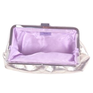 tarte gold quilted makeup cosmetic clutch bag purse