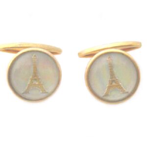 Eiffel Tower vintage cufflinks