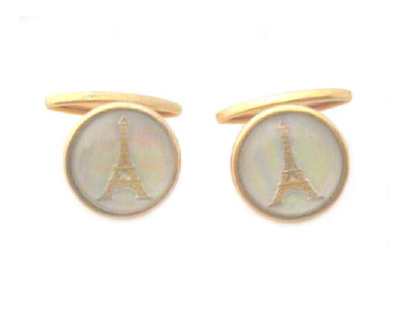 Eiffel Tower vintage cufflinks