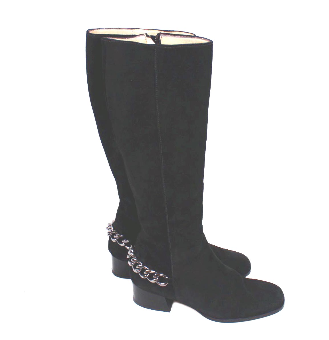 michael kors boots with chain