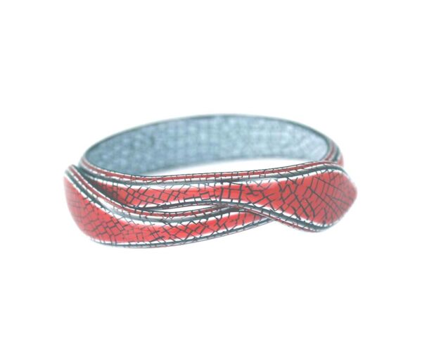 lea stein Paris wrap snake bangle vintage bracelet