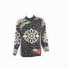 kitty hawk vivian wang pullover floral crew neck sweater