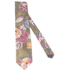 Paolo By Paolo Gucci Necktie 100% silk Print Made Italy - Momentum Vintage