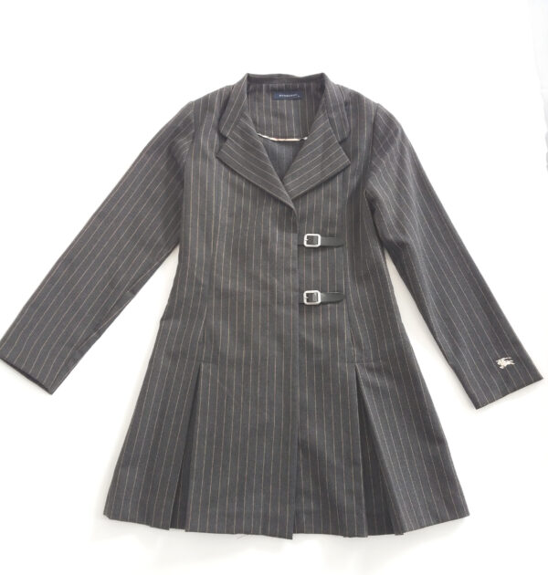 burberry pin stripe belted children's worldwide fashion jacket