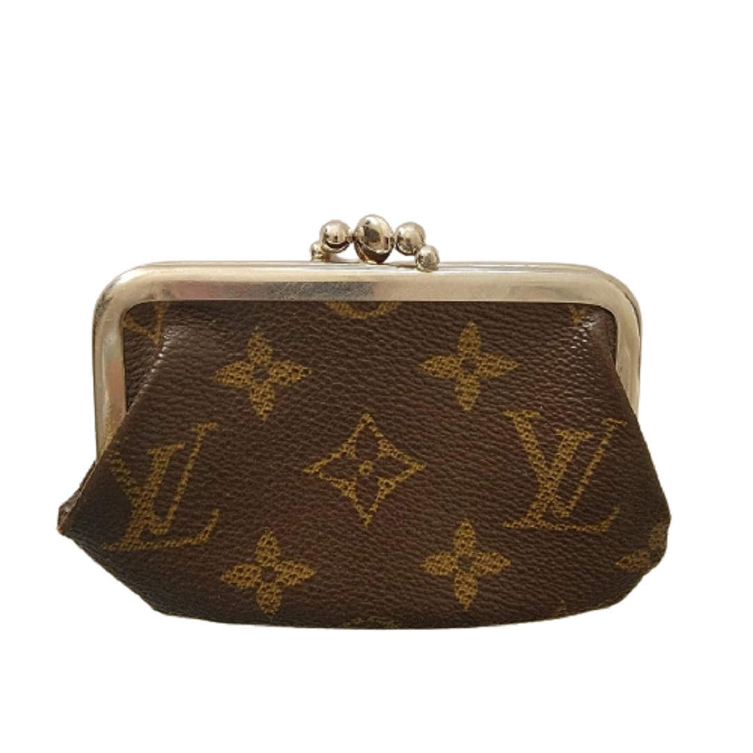 Louis Vuitton Kisslock Coin Wallet - Brown Wallets, Accessories - LOU34615