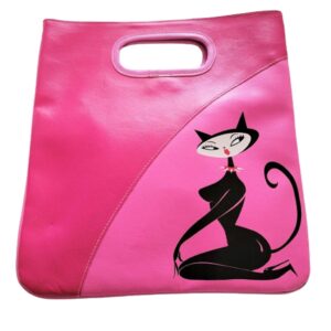 fluff pink lady cat acme purse