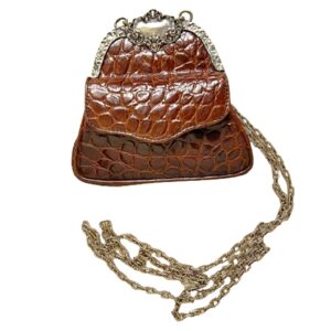glen miller for ann turk leather mini shoulder bag purse