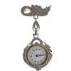 croton sterling marcasite accented wind up vintage lapel watch.